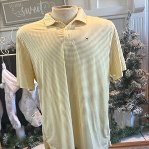 Crown & Ivy Light Yellow Polo Shirt